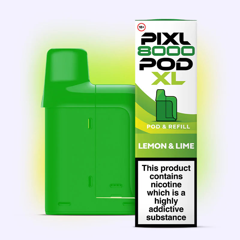 Lemon Lime Pixl 8000 Refill pod