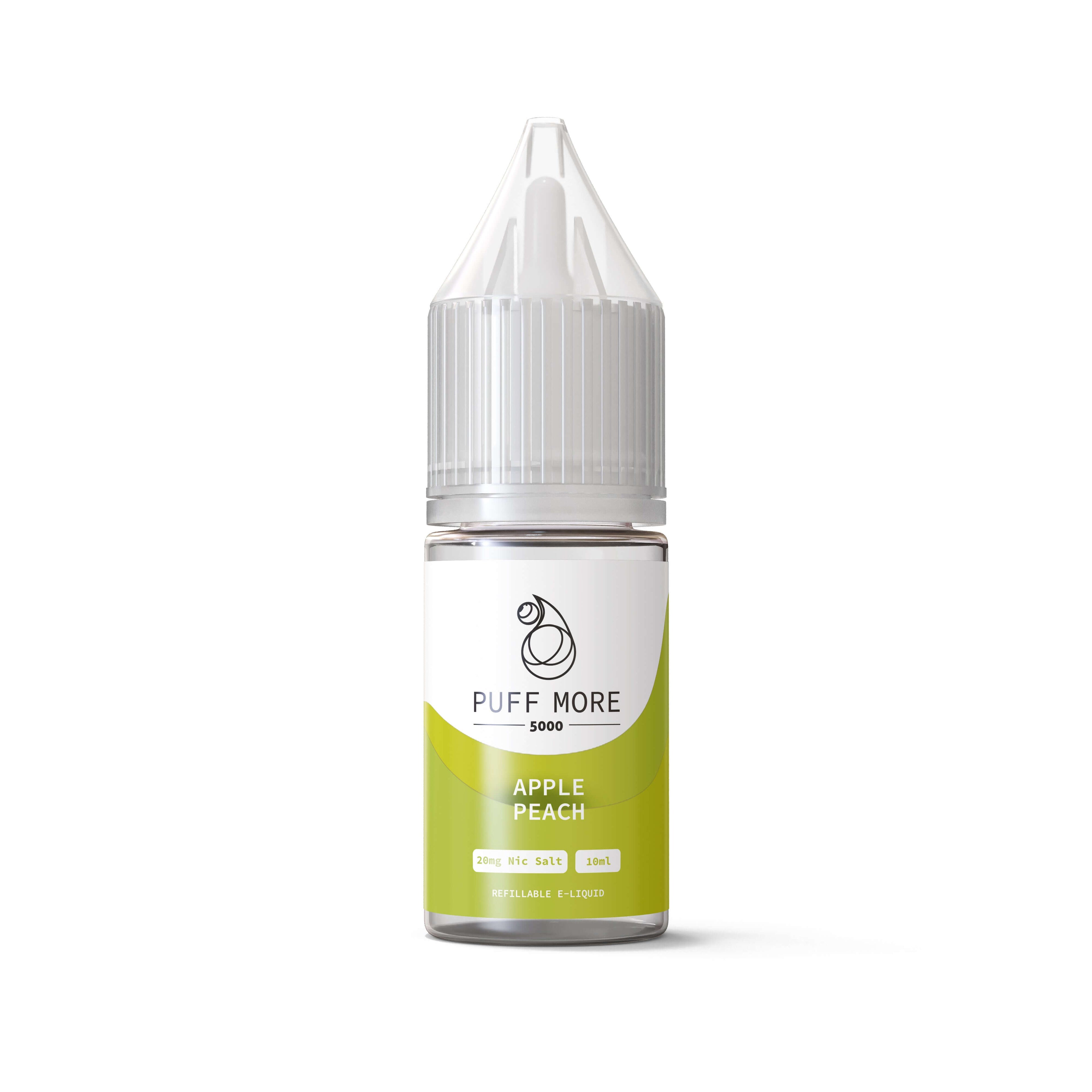 Apple Peach Nic Salt by Puff More