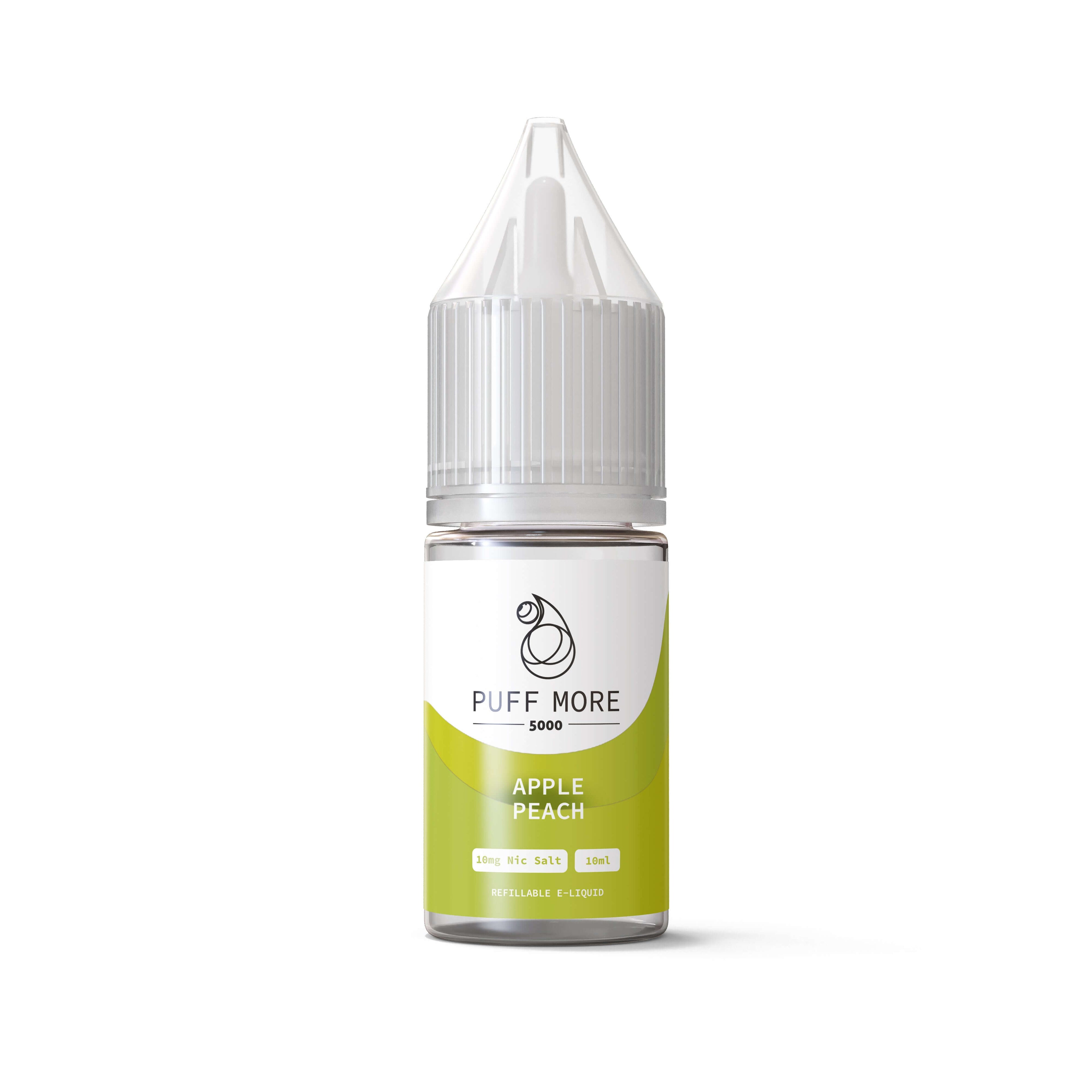Apple Peach Nic Salt by Puff More