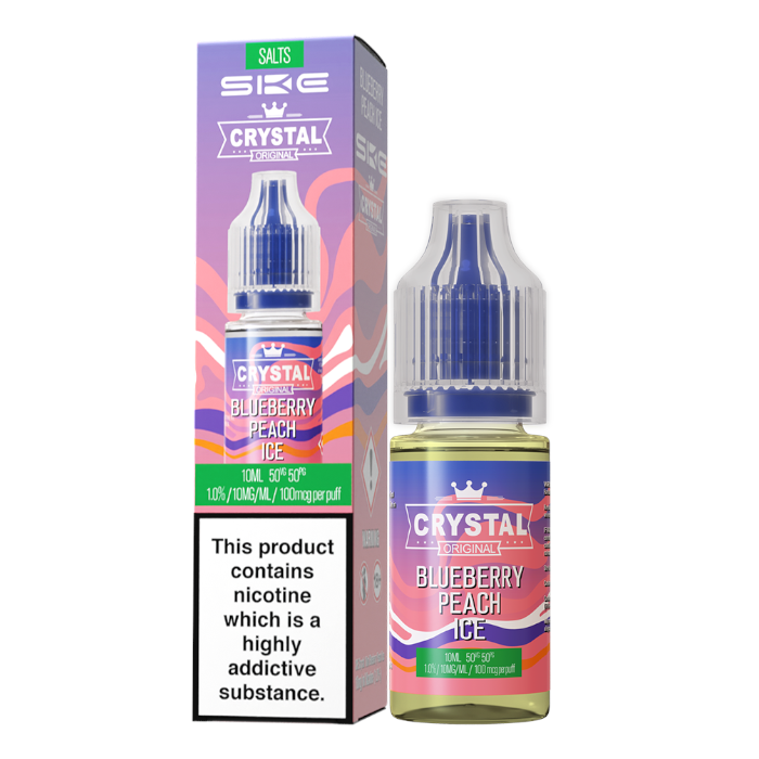 Blueberry Peach Ice Crystal Original Nic Salt