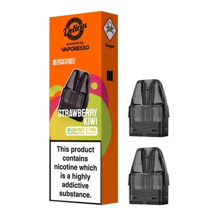 Strawberry Kiwi Prfilled Pod By Vaporesso Deliciu Mate