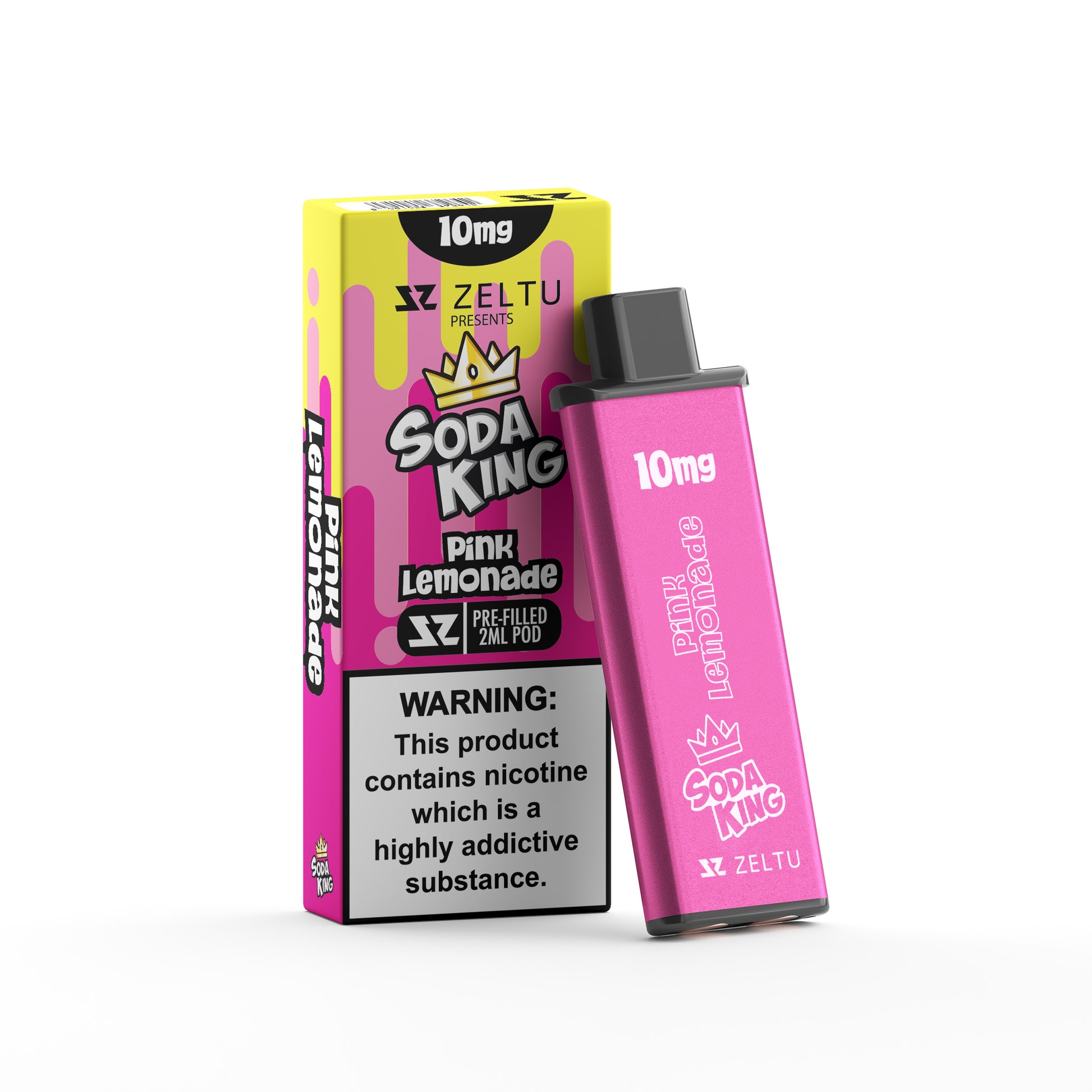 Soda King Pink Lemonade - Zeltu X3 Prefilled Pod