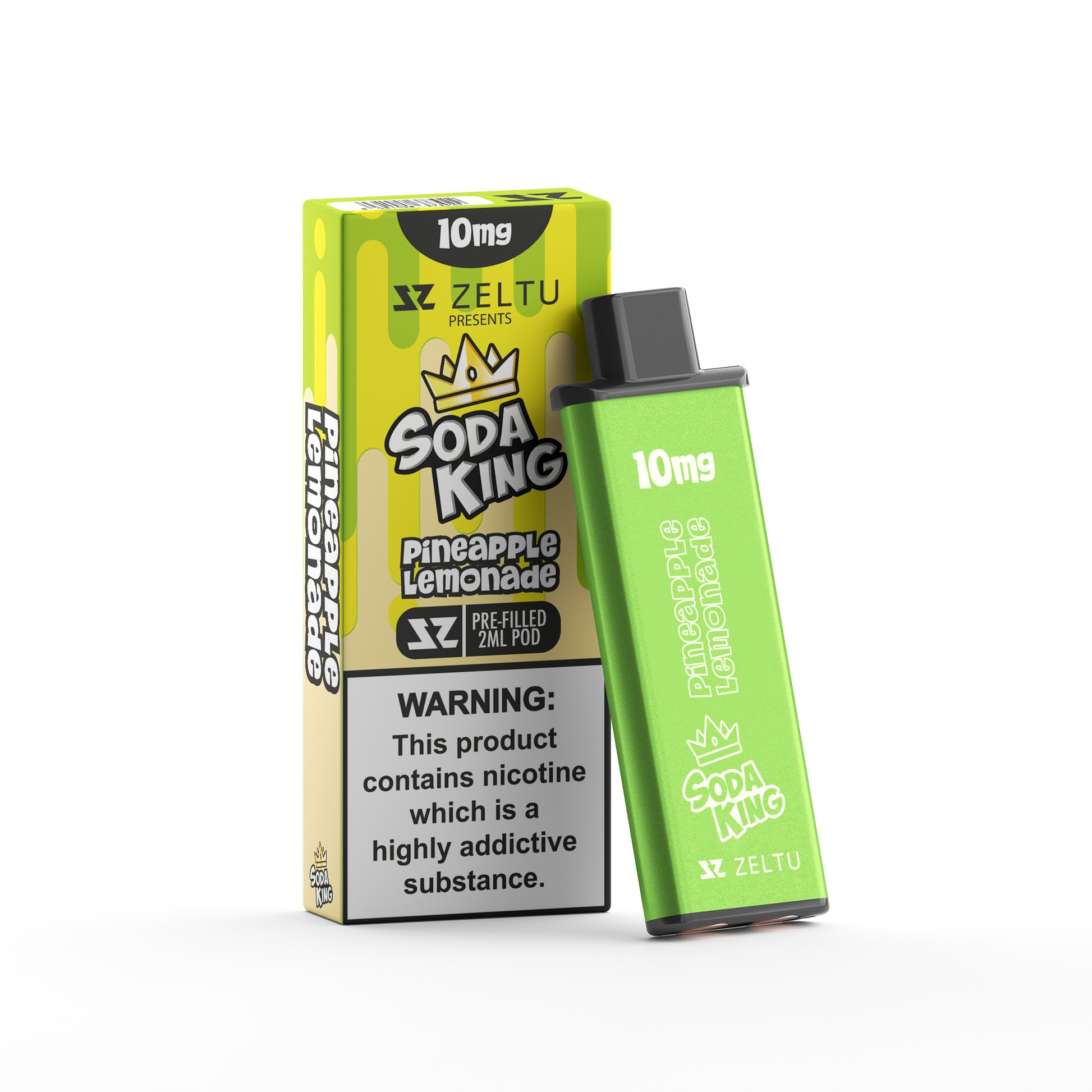 Soda King Pineapple Lemonade - Zeltu X3 Prefilled Pod