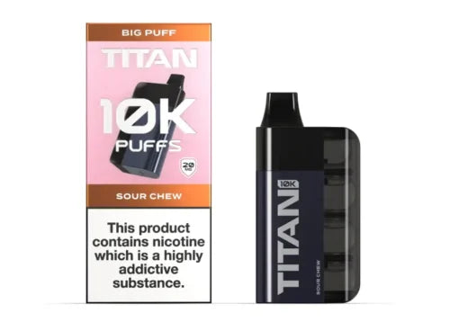 Titan 10K Sour Chew Disposable Vape