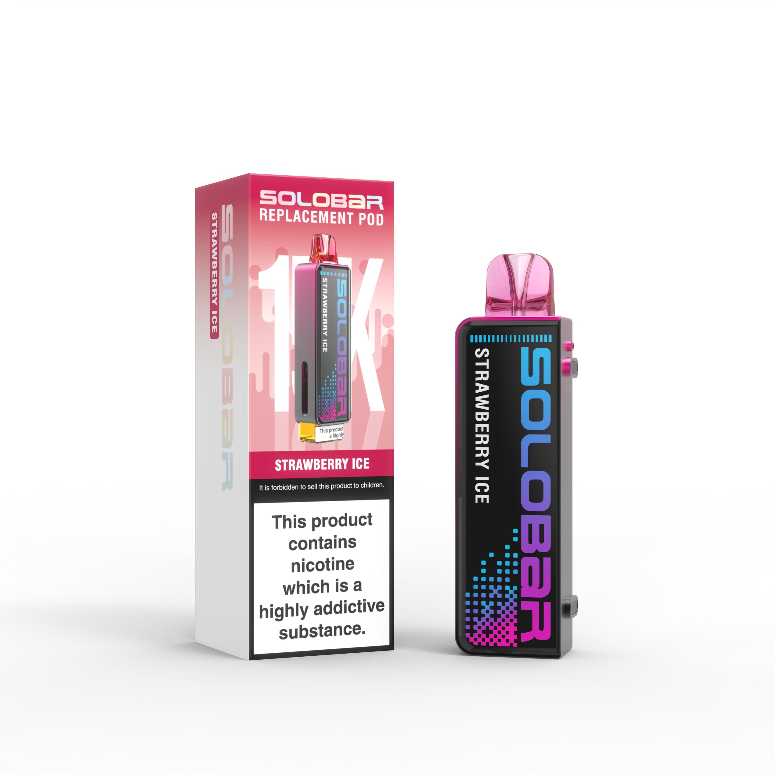 Strawberry Ice Solobar Boost 30K Prefilled Pod
