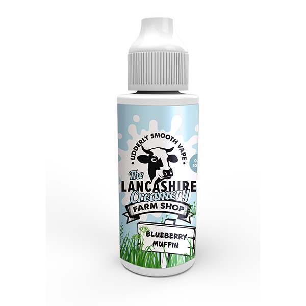 Farm Shop Blueberry Muffin The Lancashire Creamery 100ml Shortfills