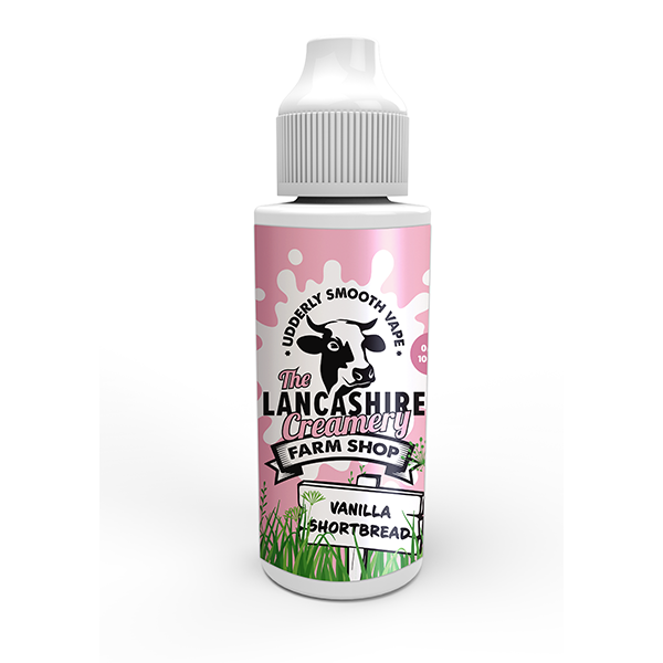Farm Shop Vanilla Shortbread The Lancashire Creamery 100ml Shortfills