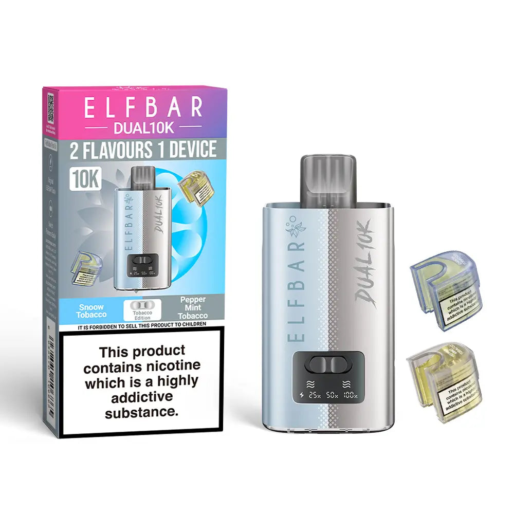 Elf Bar Dual 10K Tobacco Edition Disposable Vape