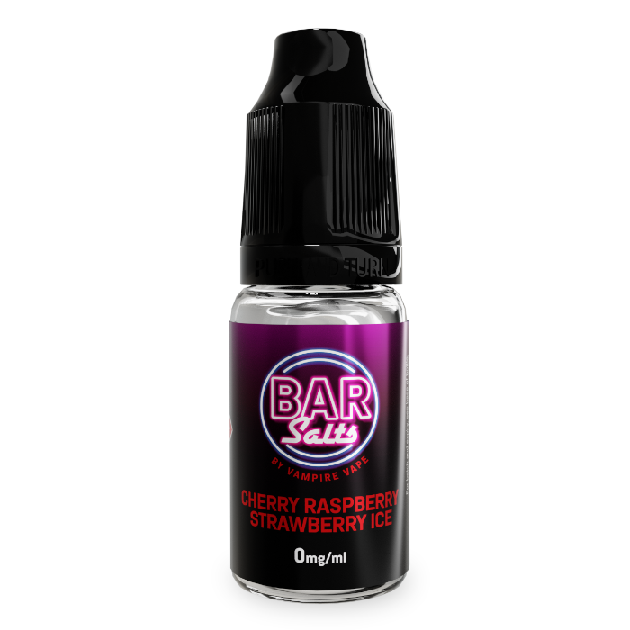 Cherry Raspberry Strawberry Bar Salt by Vampire Vape