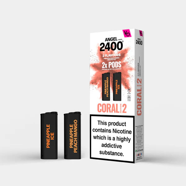 Coral Edition 2 Angel 2400 Refill Pods