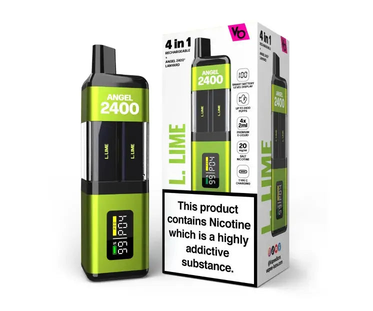 L.Lime Angel 2400 Vape Kit