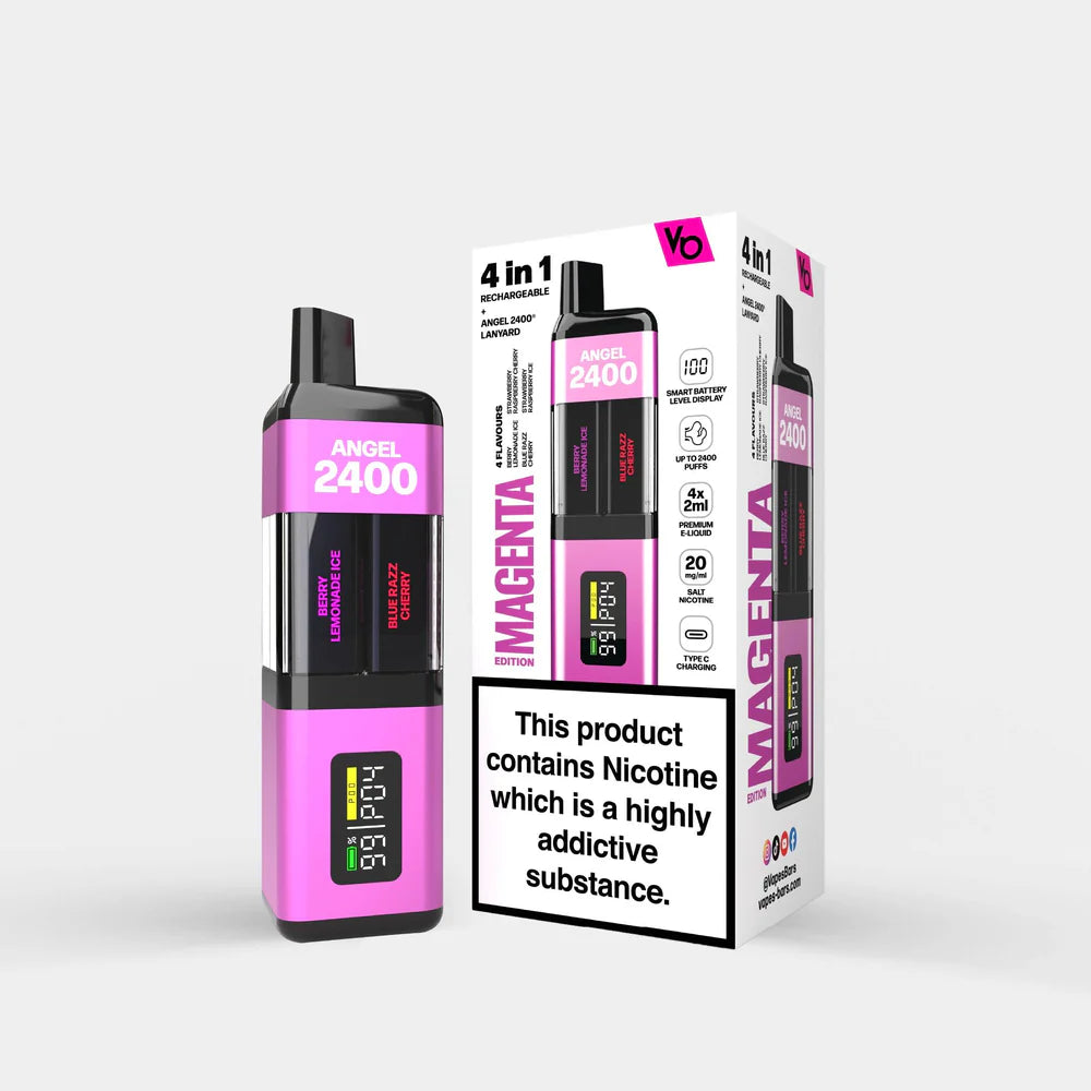 Magenta Edition Angel 2400 Vape Kit