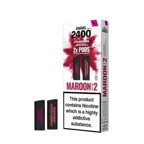Maroon Edition 2 Angel 2400 Refill Pods