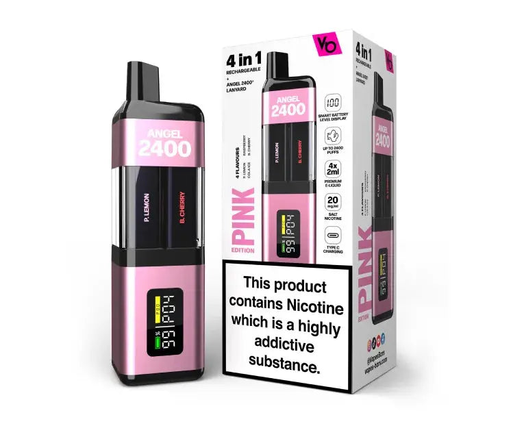 Pink Edition Angel 2400 Vape Kit