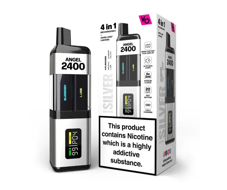 Silver Edition Angel 2400 Vape Kit