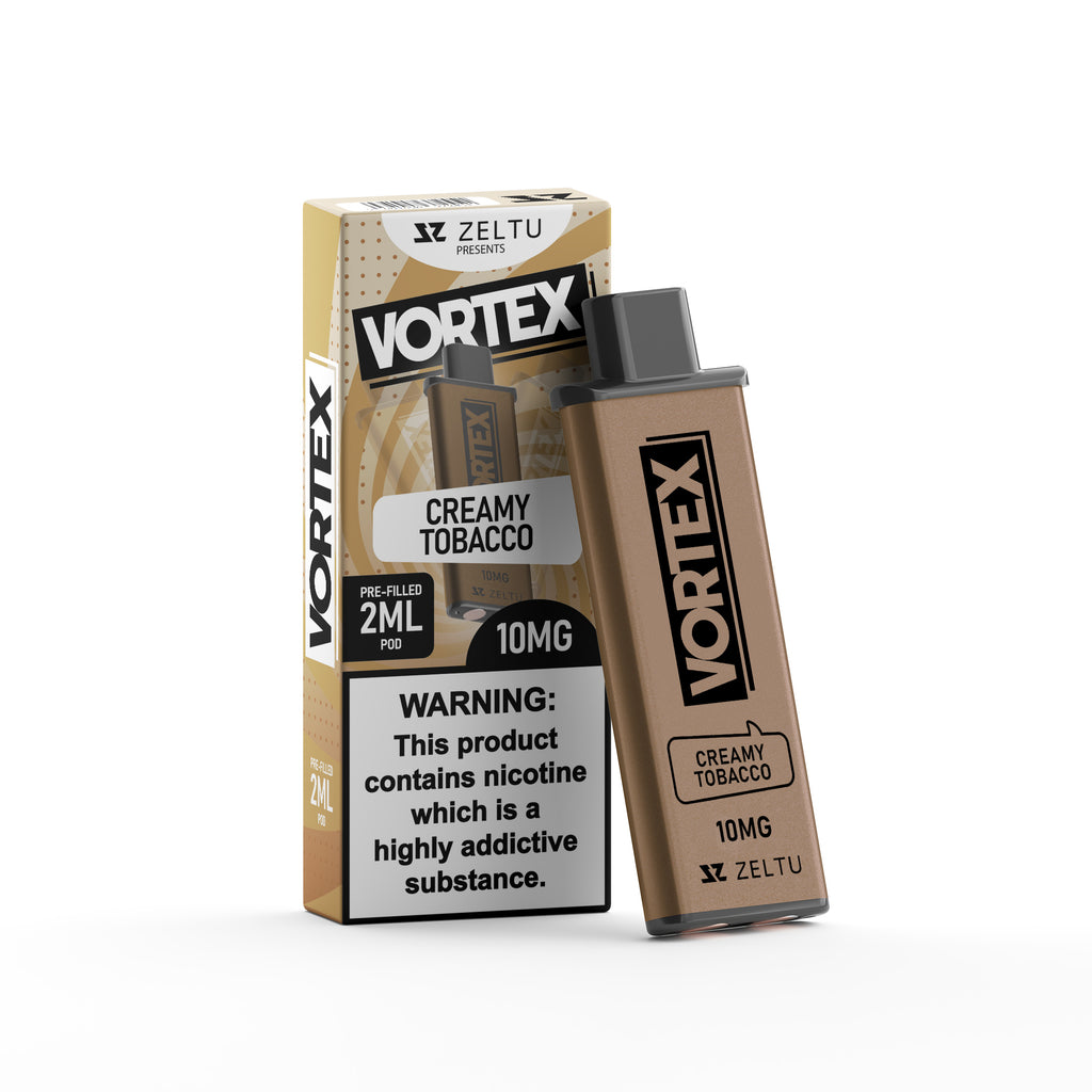 Vortex Creamy Tobacco  - Zeltu X3 Prefilled Pod