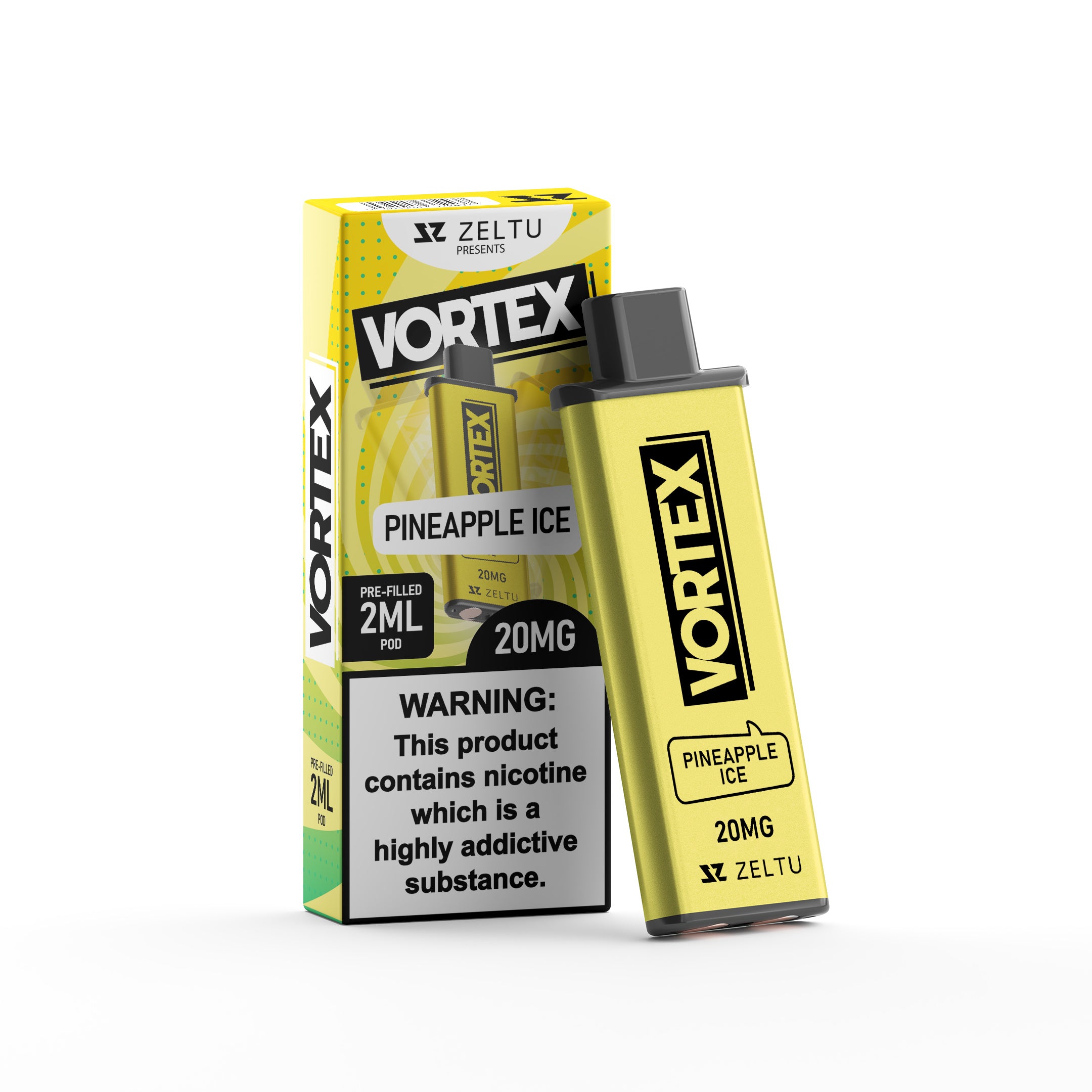 Vortex Pineapple Ice - Zeltu X3 Prefilled Pod