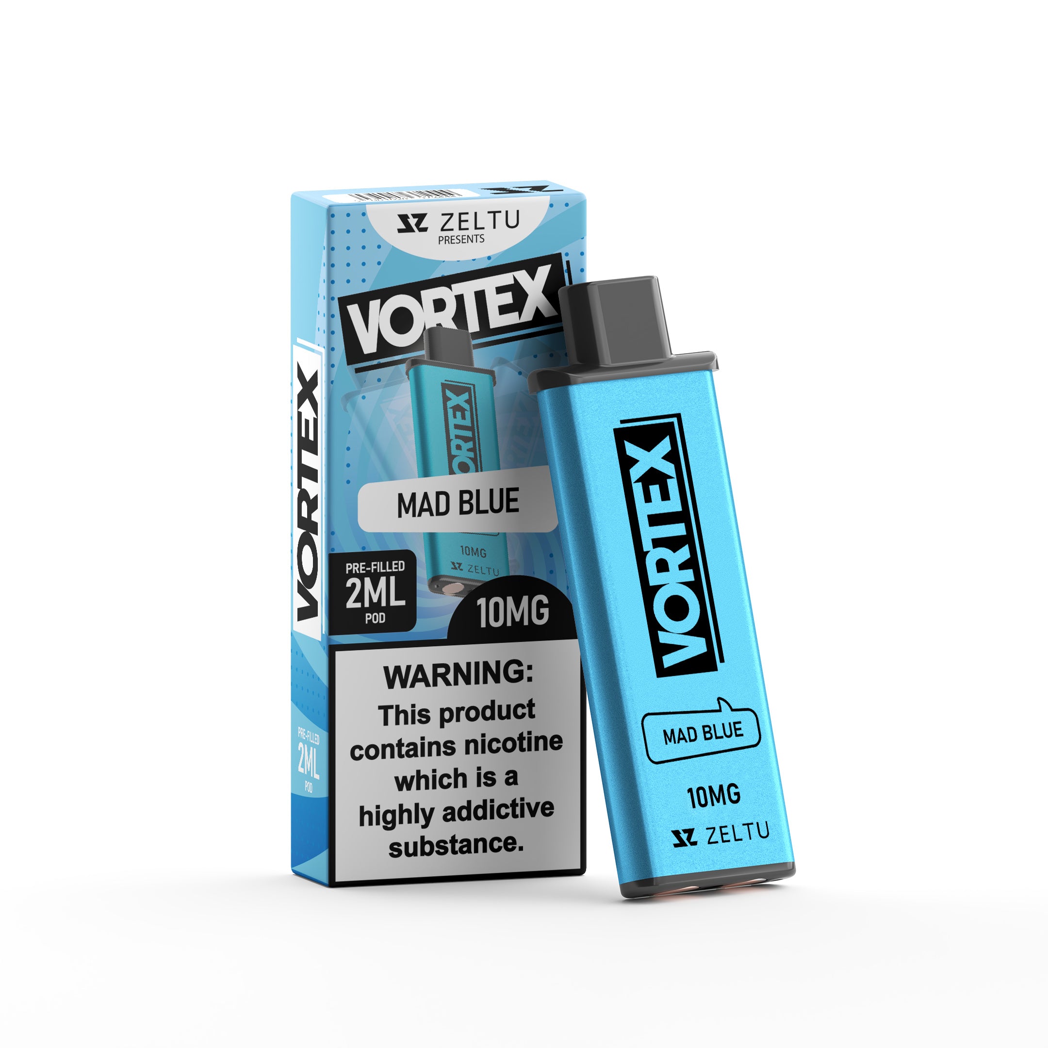 Vortex Mad Blue - Zeltu X3 Prefilled Pod