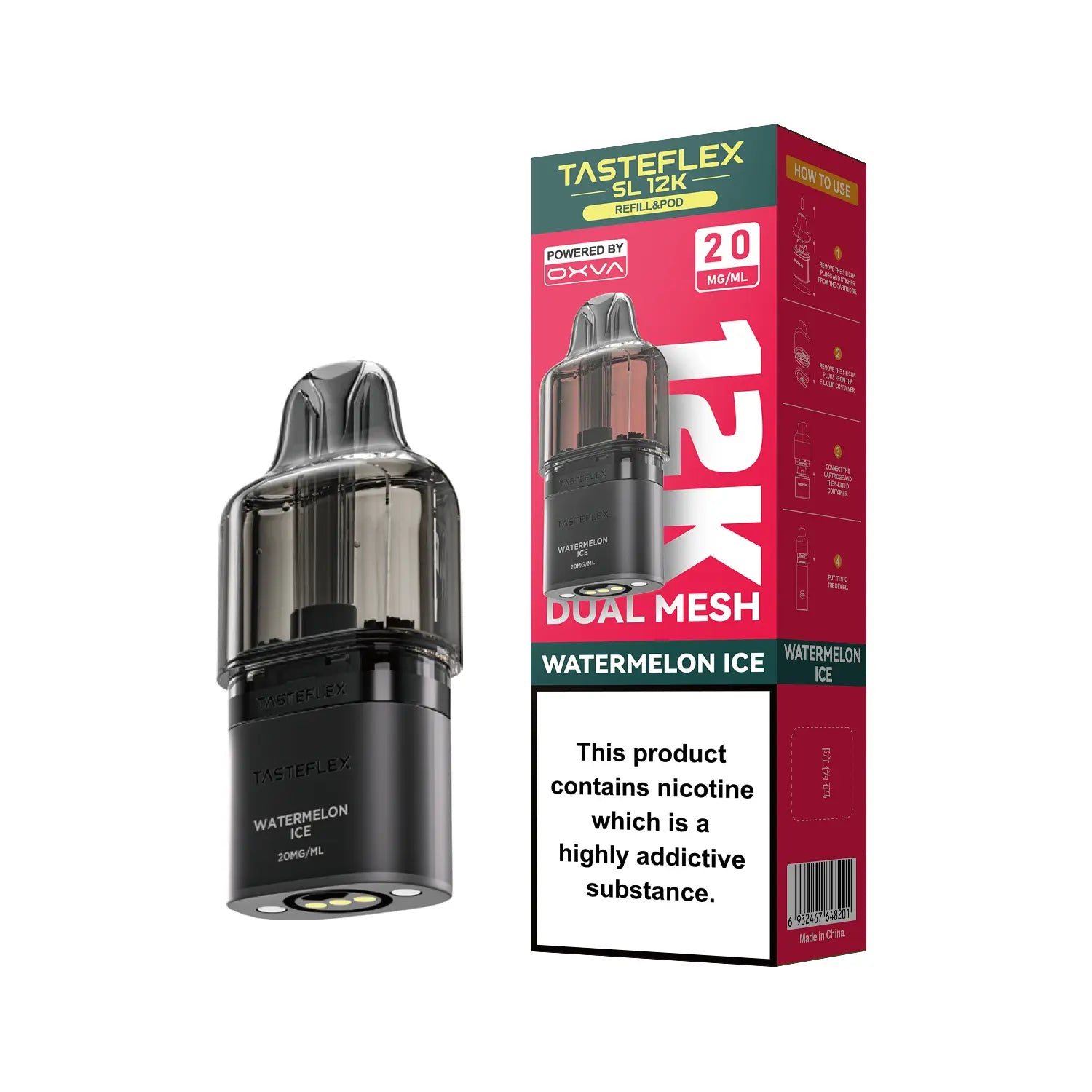 Watermelon Ice OXVA Tasteflex SL 12K Pod