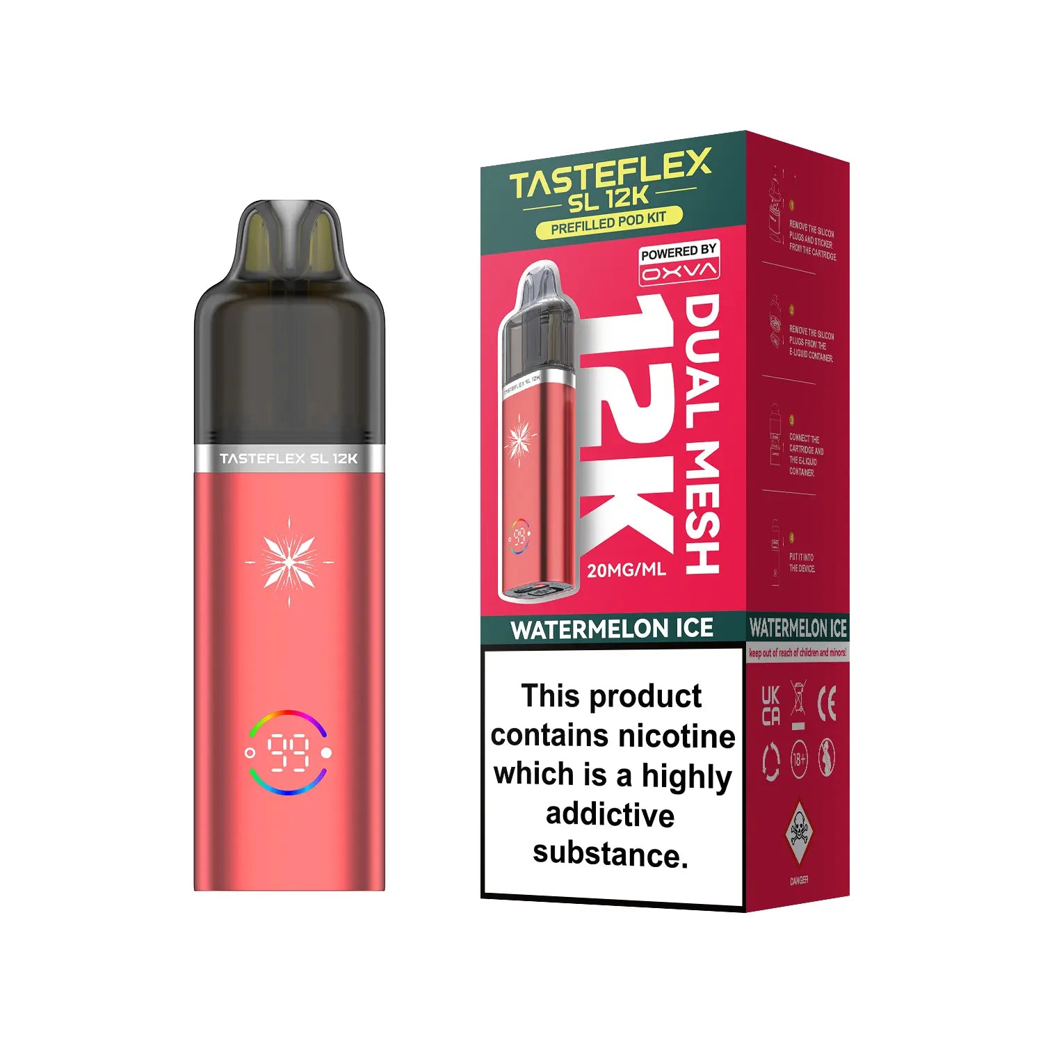 Watermelon Ice OXVA Tasteflex SL 12K Pod Kit