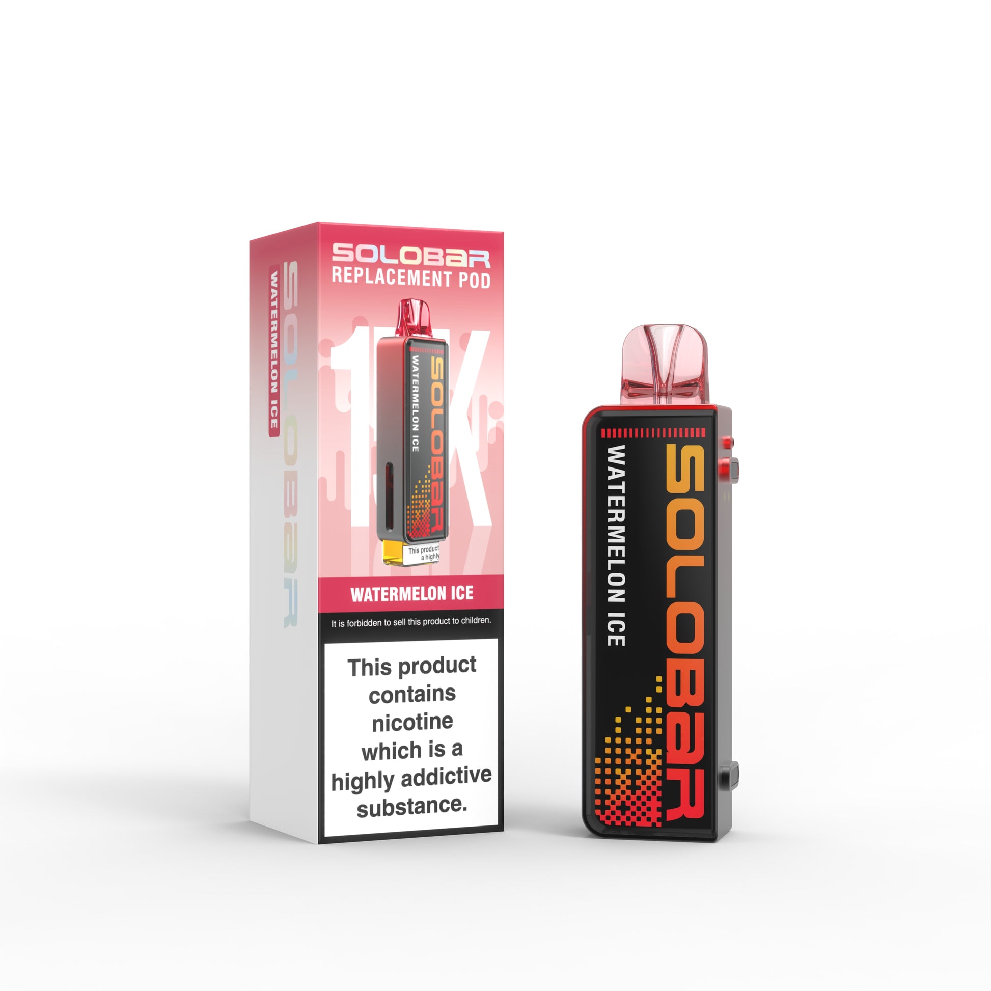 Watermelon Ice  Solobar Boost 30K Prefilled Pod
