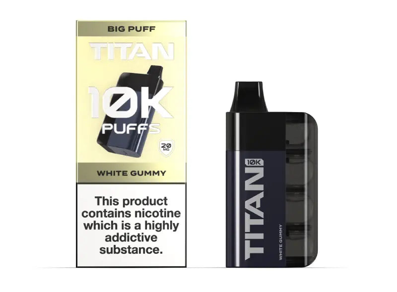 Titan 10K White Gummy Disposable Vape