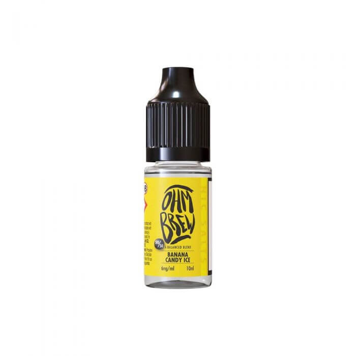 Banana Candy Ice Ohm Brew Nic Salt