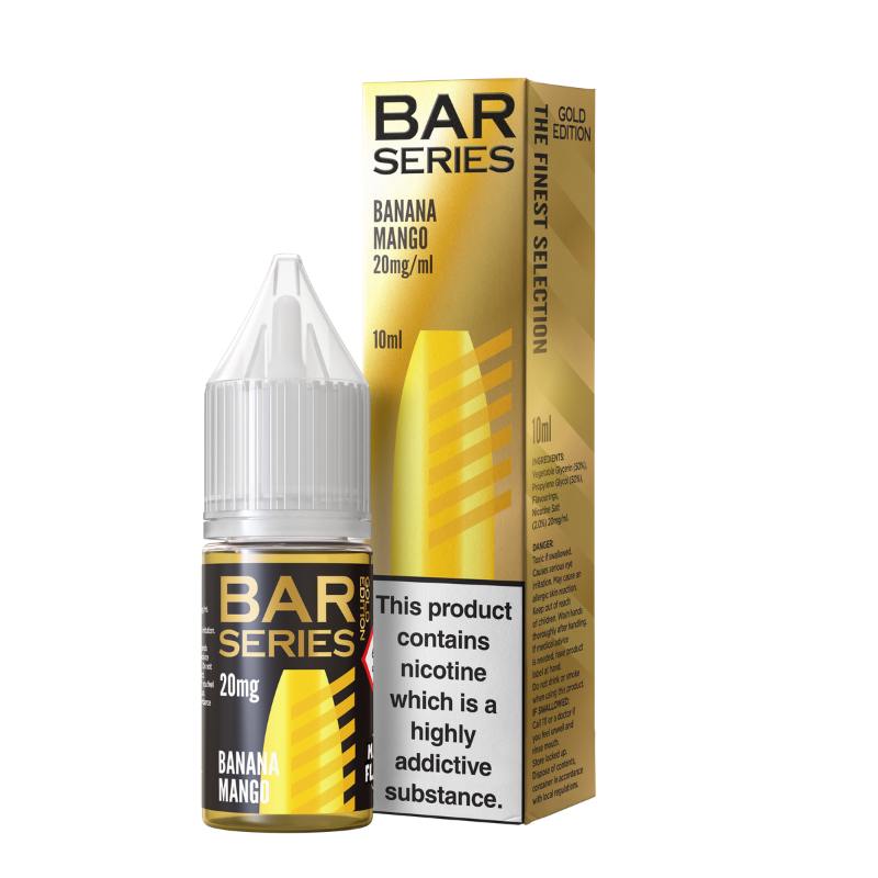 Banana Mango Bar Series Gold Edition Nic Salt