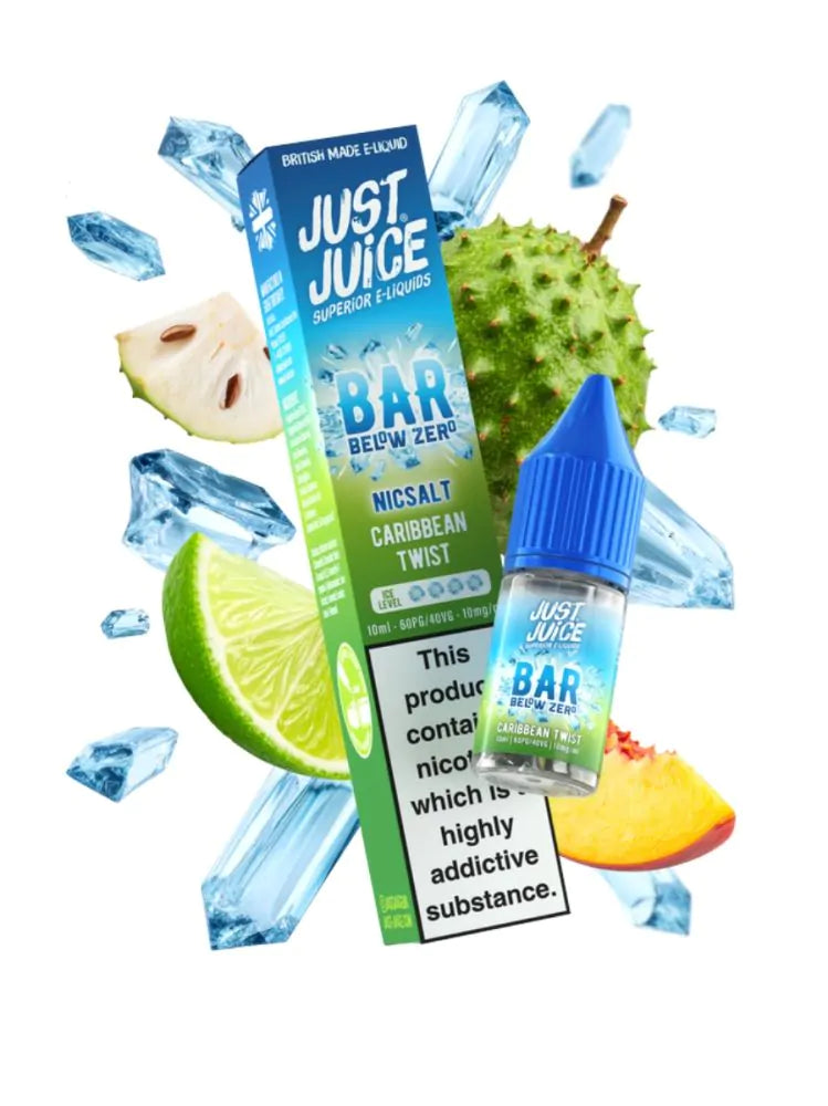 Caribbean Twist Just Juice Below Zero Nic Salt