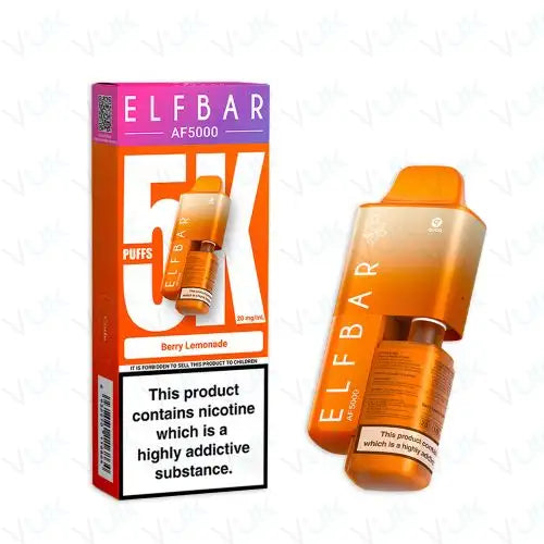 Berry Lemonade Elf Bar AF5000 Disposable Vape Kit