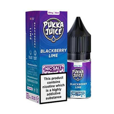 Blackberry Lime Pukka Juice Nic Salt