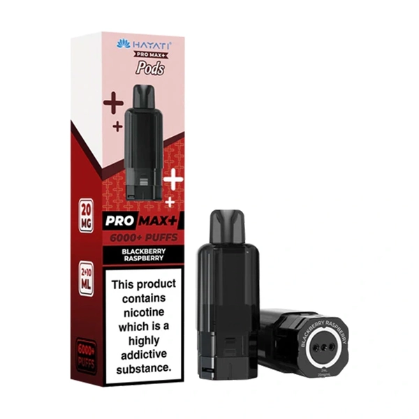 Blackberry Raspberry Hayati Pro Max+ 6000 Prefilled Pod