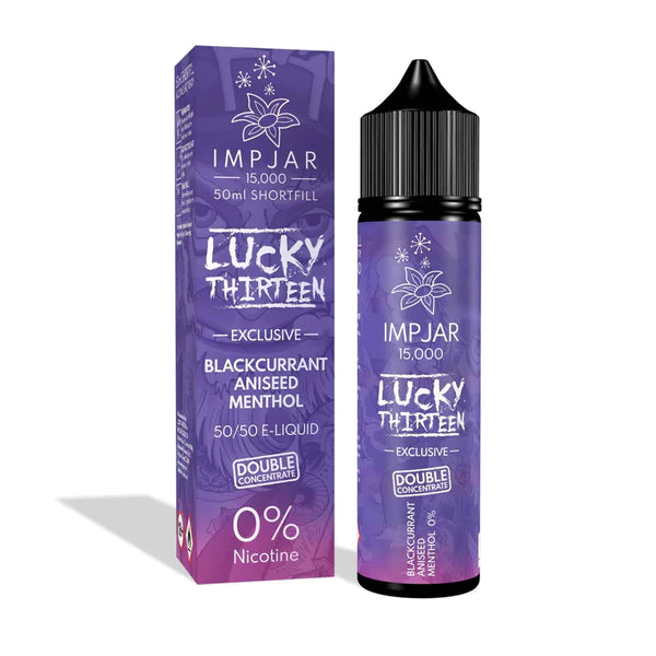 Imp Jar & Lucky Thirteen Blackcurrant Aniseed Menthol