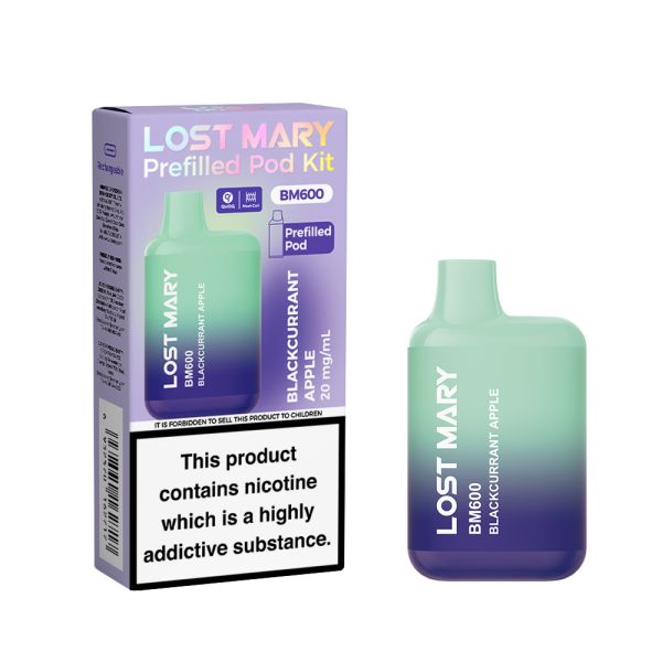 Blackcurrant Apple Lost Mary BM600 Pod Kit