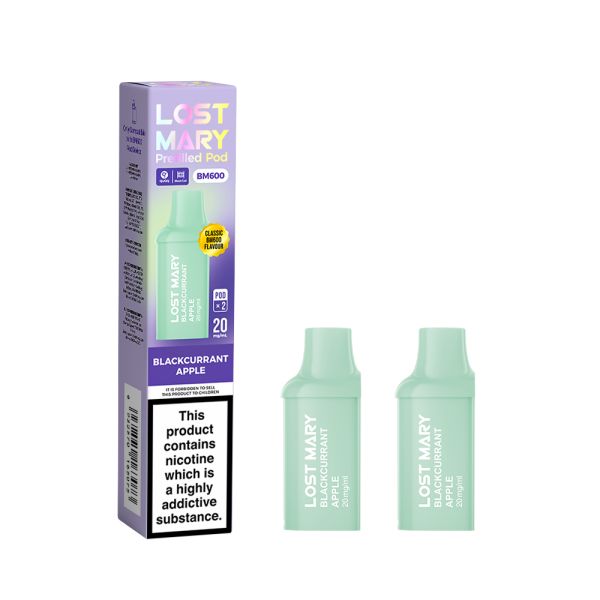 Blackcurrant Apple Lost Mary BM600 Refill Pods