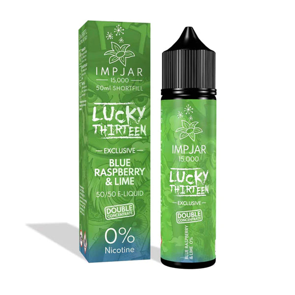 Imp Jar & Lucky Thirteen Blue Raspberry & Lime