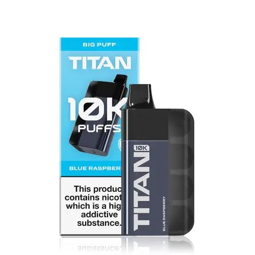 Titan 10K Blue Raspberry Disposable Vape