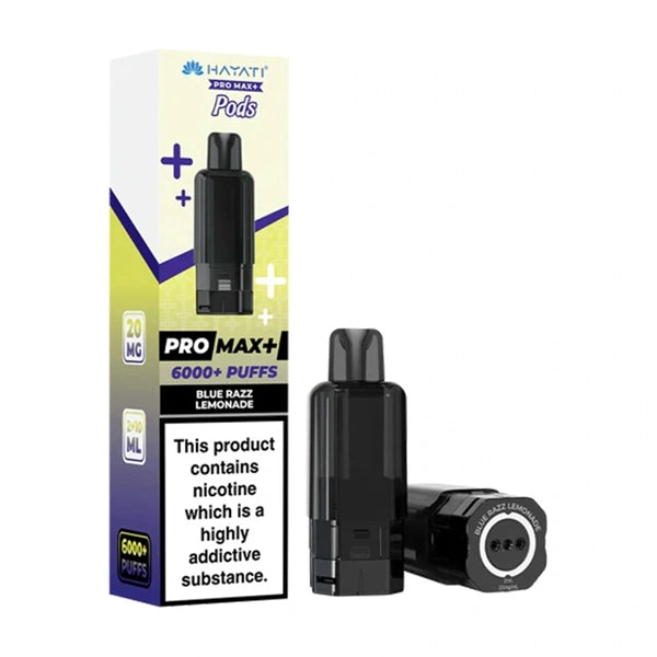 Blue Razz Lemonade Hayati Pro Max+ 6000 Prefilled Pod