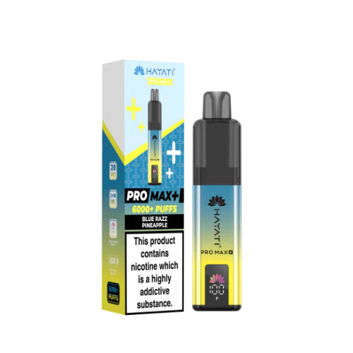 Blue Razz Pineapple Hayati Pro Max+ 6000 Prefilled Pod Kit