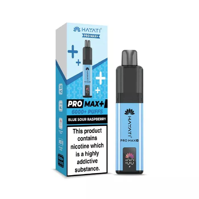 Blue Sour Raspberry Hayati Pro Max+ 6000 Prefilled Pod Kit