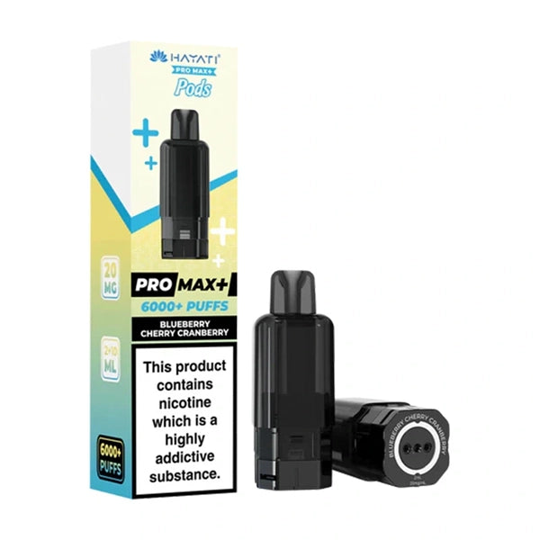 Blueberry Cherry Cranberry Hayati Pro Max+ 6000 Prefilled Pod