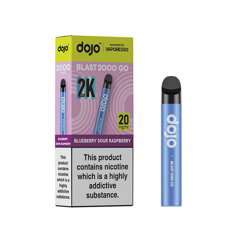 Blueberry Sour Raspberry Dojo Blast 2000 Go Pod