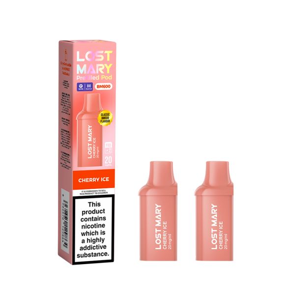 Cherry Ice Lost Mary BM600 Refill Pods