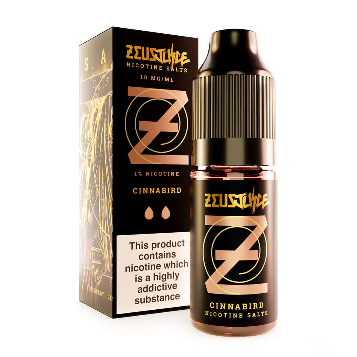 Cinnabird Nic Salt E-Liquid by Zeus Juice