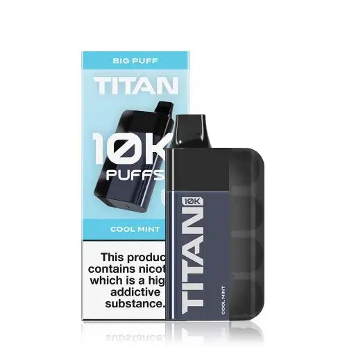 Titan 10K Cool Mint Disposable Vape