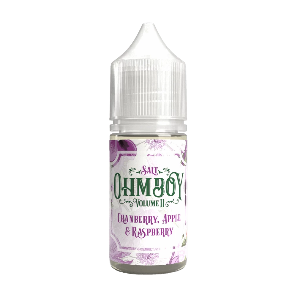 Cranberry Apple Raspberry Ohm Boy Nic Salt