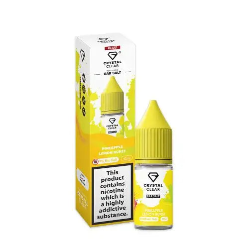 Crystal Clear Pineapple Lemon Burst Nic Salt