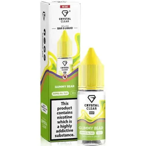 Crystal Clear Gummy Bear Nic Salt