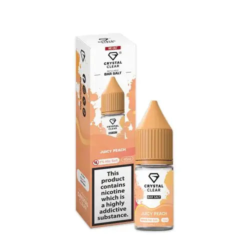 Crystal Clear Juicy Peach Nic Salt