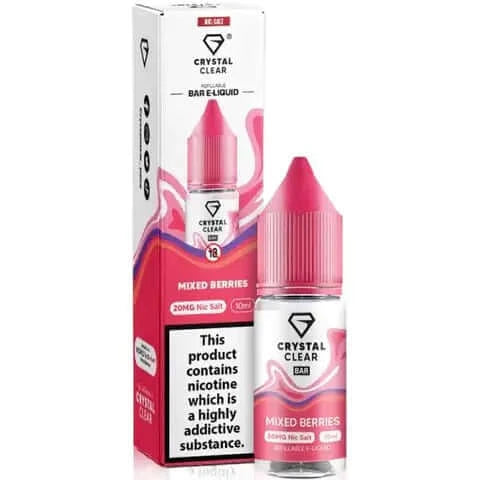 Crystal Clear Mixed Berries Nic Salt